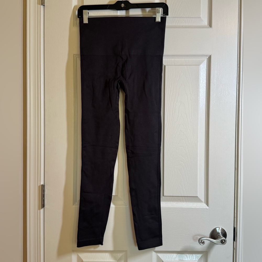 SPANX Dark Brown Leggings Size L